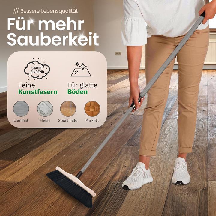Immagine prodotto Novaliv 2X Zimmerbesen Rosshaar Handbesen feines Tierhaar Schweifhaar (2, Zimmerbesen) (2 pz.)