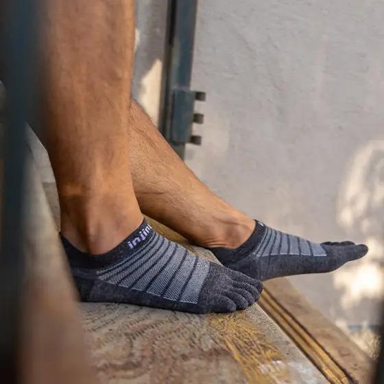 Image du produit Injinji Run NUwool No-Show Slate (M)