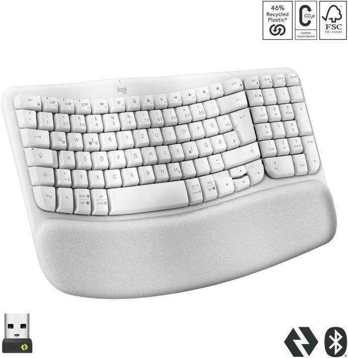 Produktbild Logitech Wave Keys (CH, Kabellos)