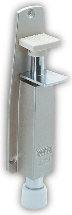 Produktbild Burg Wächter Türfeststeller TF 2 SB Leichtmetall silberfarbig eloxiert Hubhöhe 30 mm Türmontage (1 Stück)