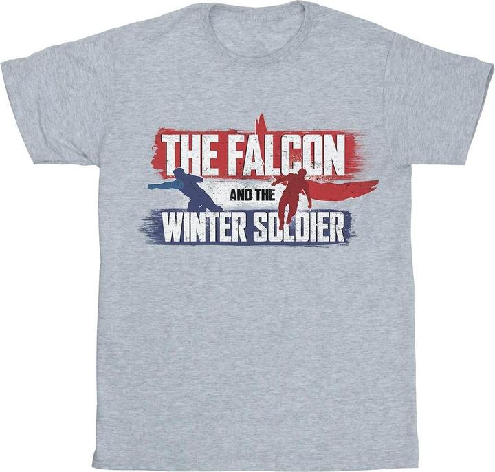 Produktbild The Falcon And The Winter Soldier Action Logo TShirt (XXL)