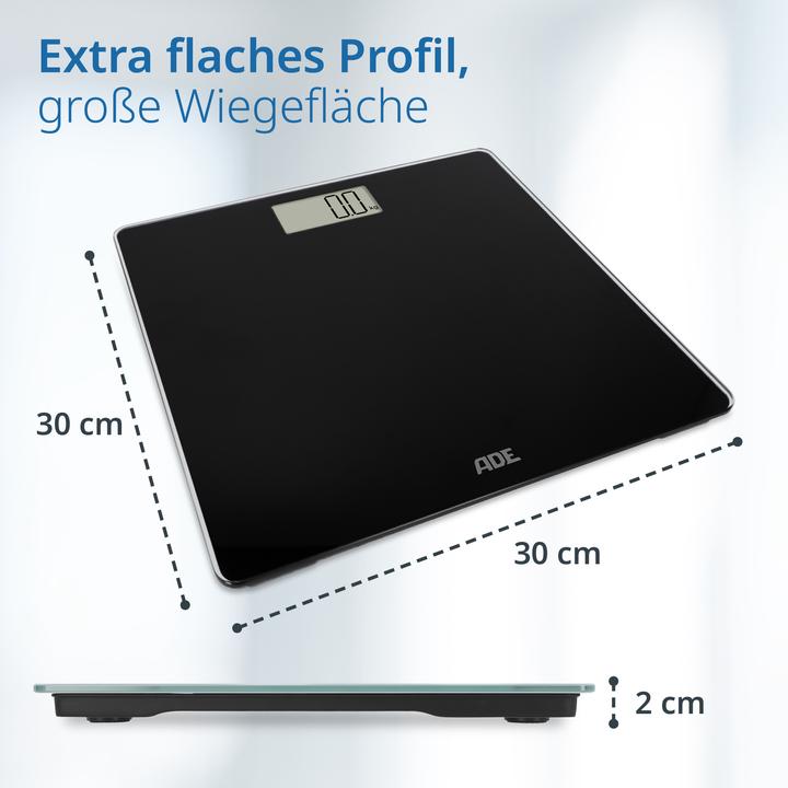 Immagine prodotto ADE Personenwaage Amina Schwarz, Displaytyp: Digital (180 kg)
