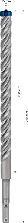 Actual product image Bosch Professional Zubehör EXPERT SDS plus-7X hammer drill, 15 x 200 x 265 mm (15.0 mm)