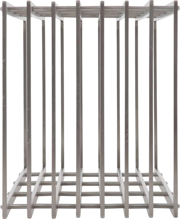 Actual product image CLP Firewood rack Irving 40x50x100, stainless steel (40 x 50 x 100 cm)