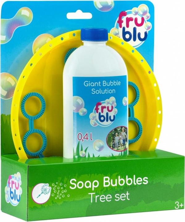 Fru Blu soap bubble set tree + liquid 0.4L