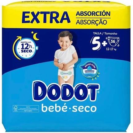 Dodot Baby Dry Extra Size 5 56 Pieces (Körperpuder)