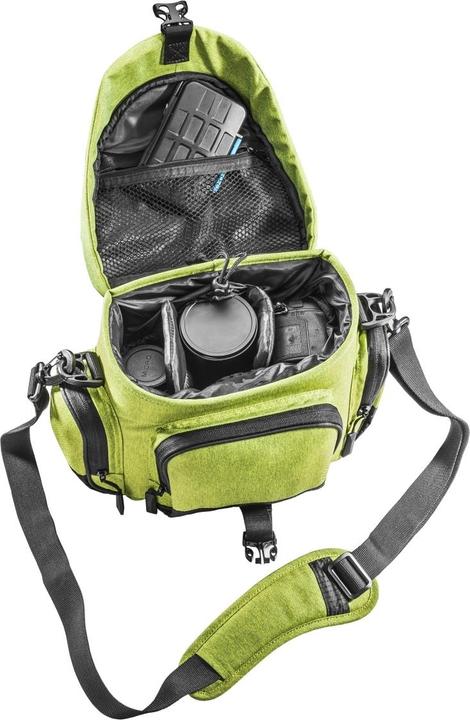 Actual product image mantona Premium camera bag green (Camera shoulder bag)