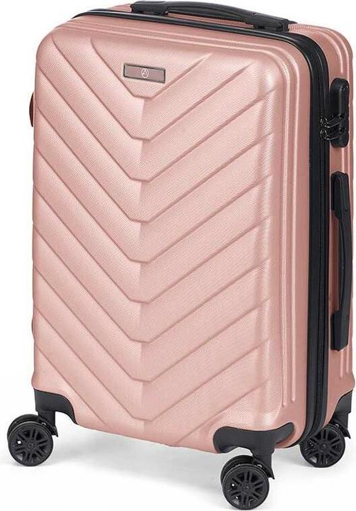 Arte Regal valise escama cabine abs rose