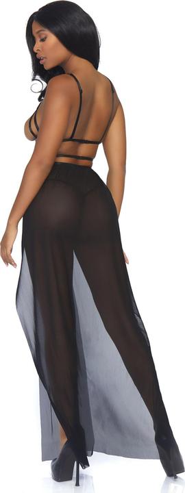 Image du produit Leg Avenue Robe longue et string Cage (S, M)