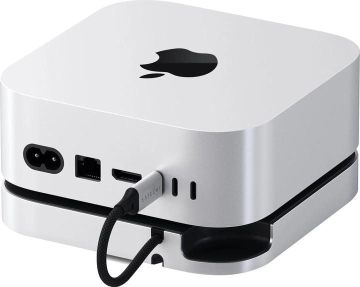 Satechi Mac Mini M4 Stand & Hub with SSD Enclosure (USB-C, 5 Ports)