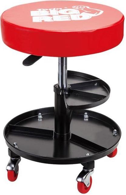 Actual product image Big Red Creeper Seat With Tool Tray