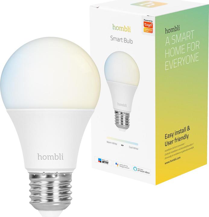 Produktbild Hombli Smart Bulb CCT (E27, 9 W, 800 lm, 1 x, F)
