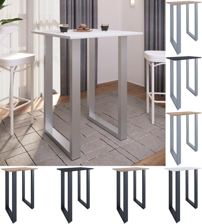 Actual product image VCM Holz Bartisch Stehtisch Xona 80x50 (80 x 50 x 102 cm)