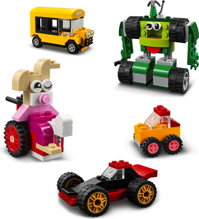 Produktbild LEGO Steinebox mit Rädern (11014, LEGO Classic)