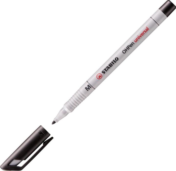 Actual product image STABILO OHPen universal foil pen water-soluble (Black, 10 x)