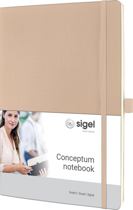 Actual product image Sigel Notebook Conceptum (187 x 270 mm, Lined, Hardcover)