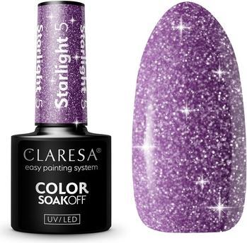 Claresa Soak Off Uv/Led Starlight Gel Polish 5 5G (UV-Gel Lack)