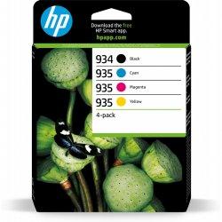 Actual product image HP 934 Black/935 Cyan/Magenta/Yellow 4-pack Original Ink Cartridges