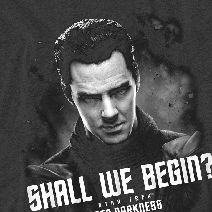 Actual product image Star Trek: Into Darkness Unisex Adult Shall We Begin T-Shirt (3XL)