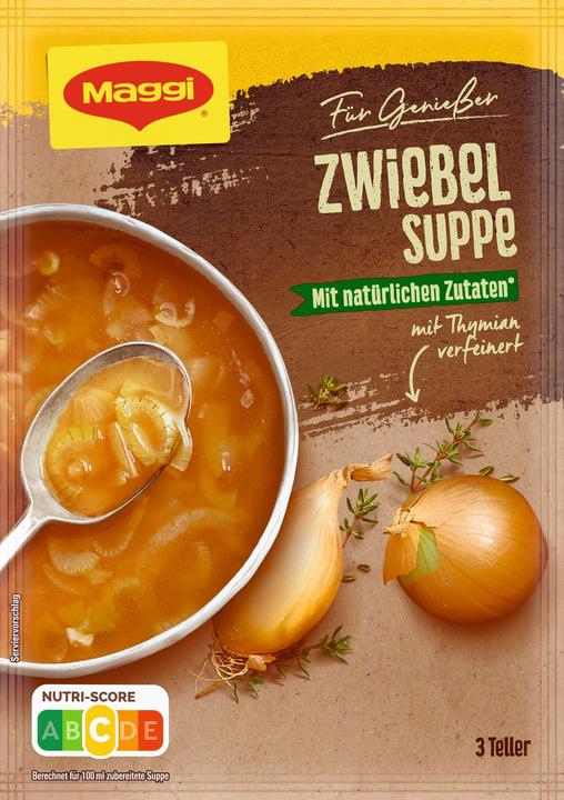 Image du produit Maggi POUR LES GENIERS Soupe aux oignons, Pour 750 ml (750 ml)