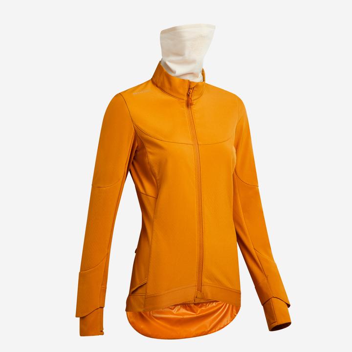 Produktbild Rockrider Fahrrad Winterjacke MTB Damen braun (M)