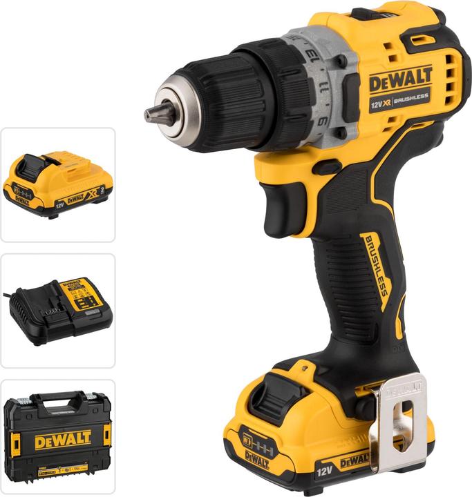 Produktbild DeWalt Akku Bohrschrauber DCD701D2QW (Akkubetrieb)
