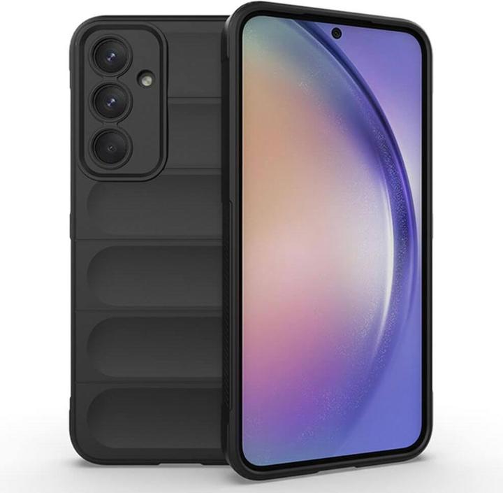 Image du produit Cover-Discount Galaxy A55 - Couverture de protection durcie noire (Samsung Galaxy A55)