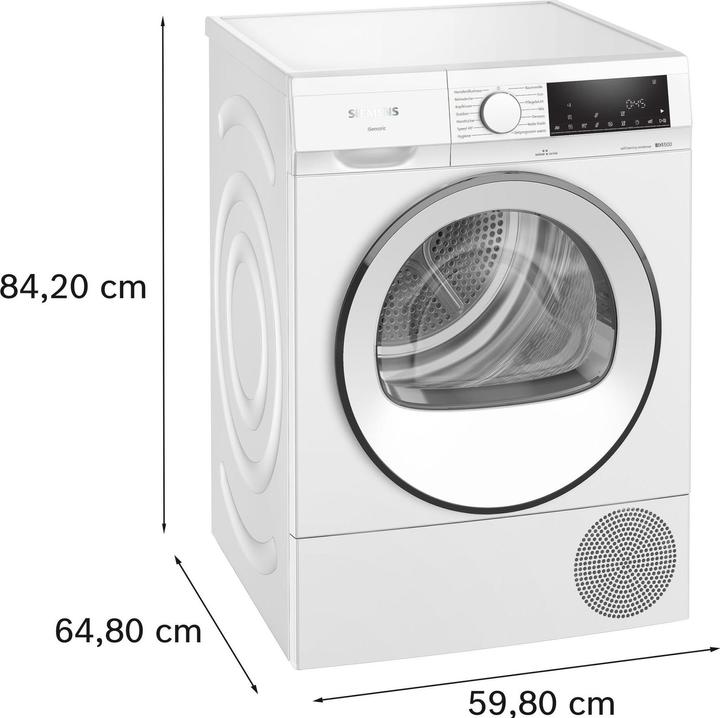 Produktbild Siemens iQ500, WQ45G2A0CH (9 kg, Rechts, CH-Stecker)