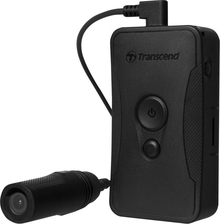 Transcend DrivePro Body 60 (Eingebautes Display, Bluetooth, WLAN, Nachtsicht, GPS-Empfänger, Full HD)