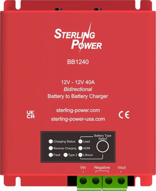 Immagine prodotto Sterling Power Booster di ricarica 12V/12V 40A - Sterlingpower