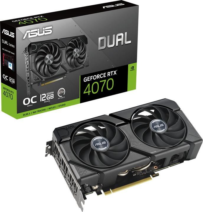 Produktbild ASUS Dual GeForce RTX 4070 EVO OC Edition (12 GB)