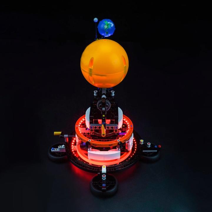 Produktbild BrickBling LED Licht Set für Lego Sonne Erde Mond