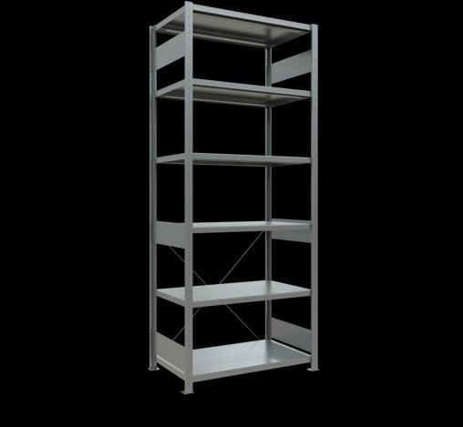 Immagine prodotto Schulte Lagertechnik MULTIplus330 sistema di scaffalatura di base senza viti con traversa