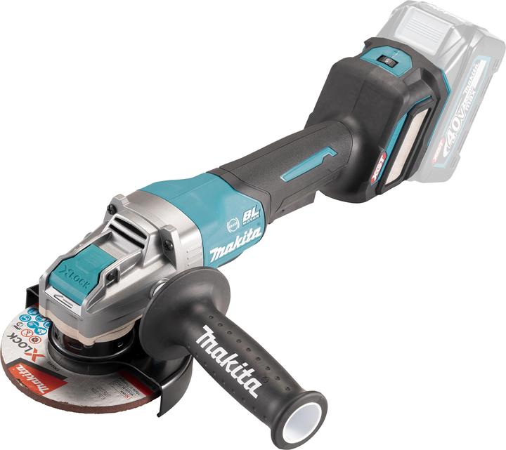 Makita 40V Battery Angle Grinder GA044GZ (125 mm)