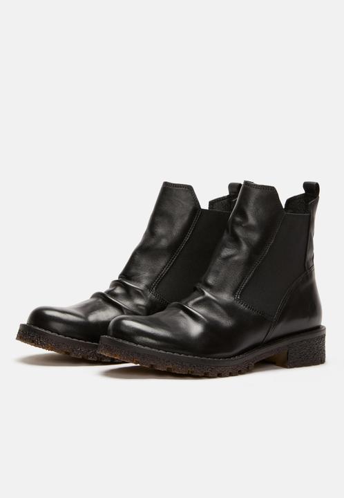Produktbild Felmini Die Chelsea-Stiefelette Caster C801 von hat ein Obermaterial aus Glattleder mit einem elasti (41)