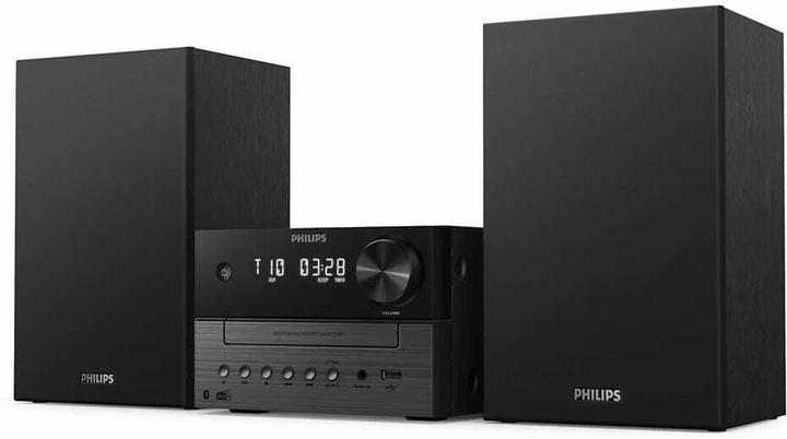 Actual product image Philips TAM3505 Micro System, black (Bluetooth, CD player, 1x 20 W)