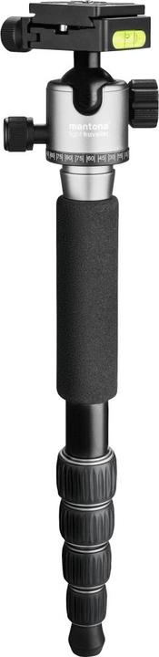 Image du produit mantona light traveller Trépied de voyage noir/gris (Métal)