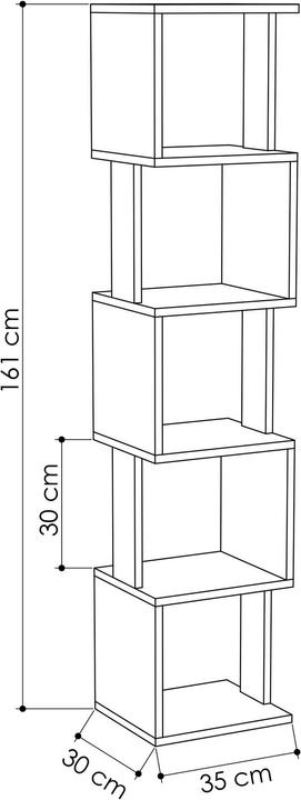 Actual product image Skye Decor Ruby (35 x 161 x 30 cm)