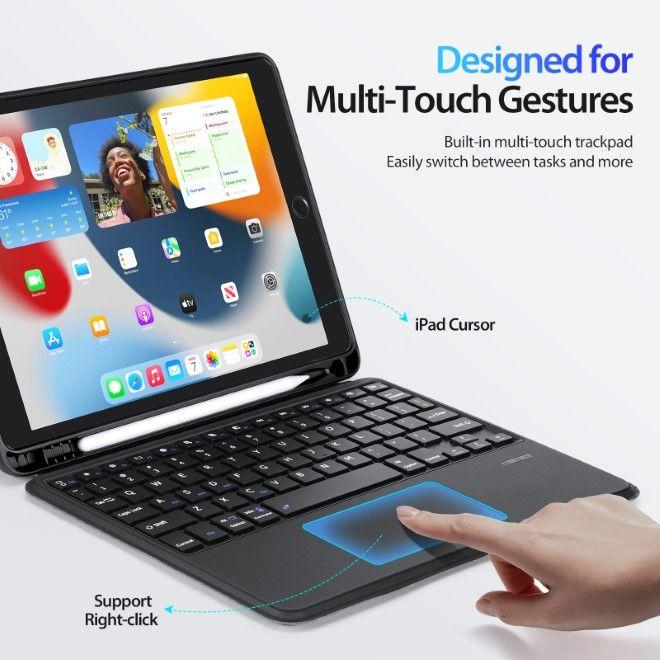 Actual product image Dux Ducis DK Series Keyboard Case (Eng. Int., iPad 7, iPad 8, IPad 9)