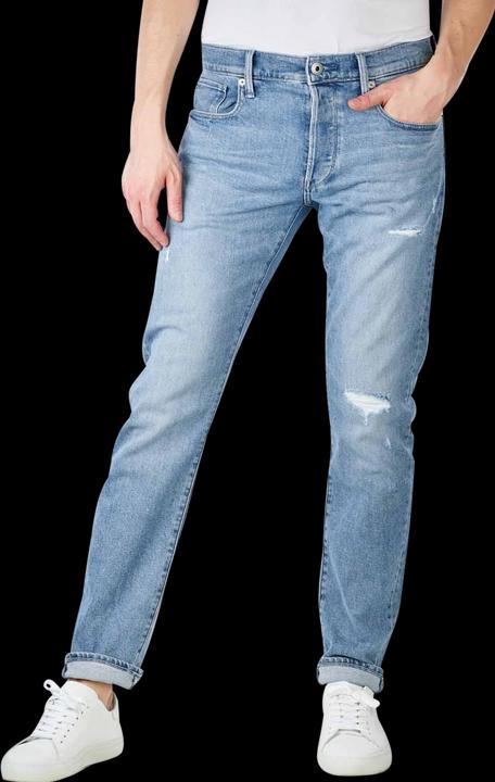 G-Star 3301 Slim Jeans Faded Niagara Restored