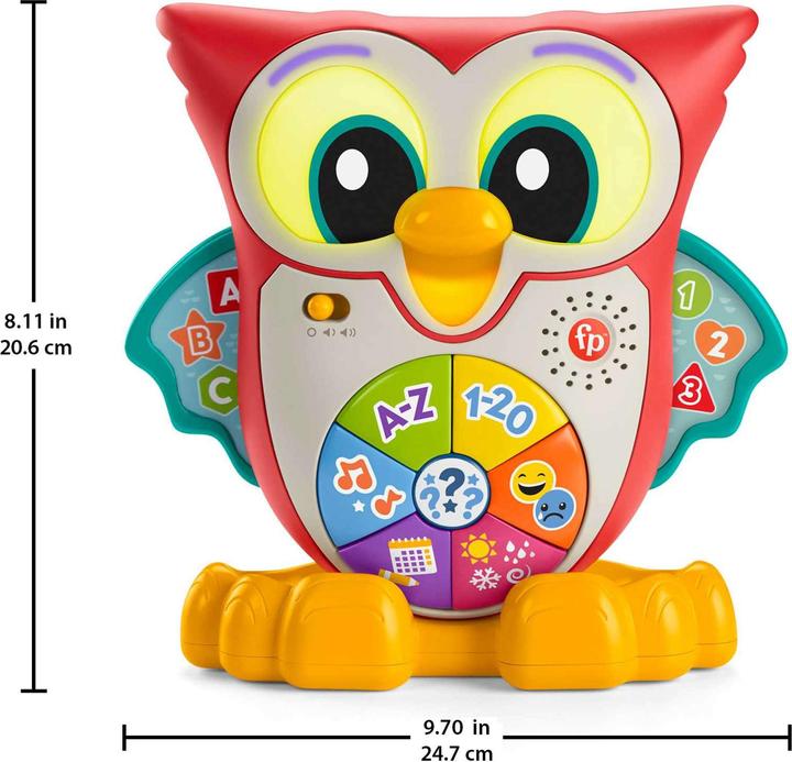 Produktbild Fisher-Price BlinkiLinkis Schlaue Eule (Deutsch)