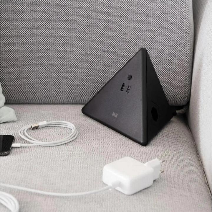 Actual product image Max Hauri Energy Pyramid (2 x, Type 13, USB-C, USB-A, 2.50 m)
