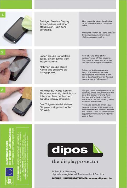 Image du produit Dipos Film de Protection d’écran Anti-reflet (2 pièce(s), Wieppo S5)