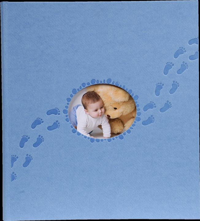 Actual product image Exacompta PILOO album 29x32 cm blue (29 x 32 cm)