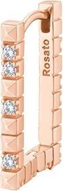 Rosato Cubica RZCU64 modern bronze single earrings