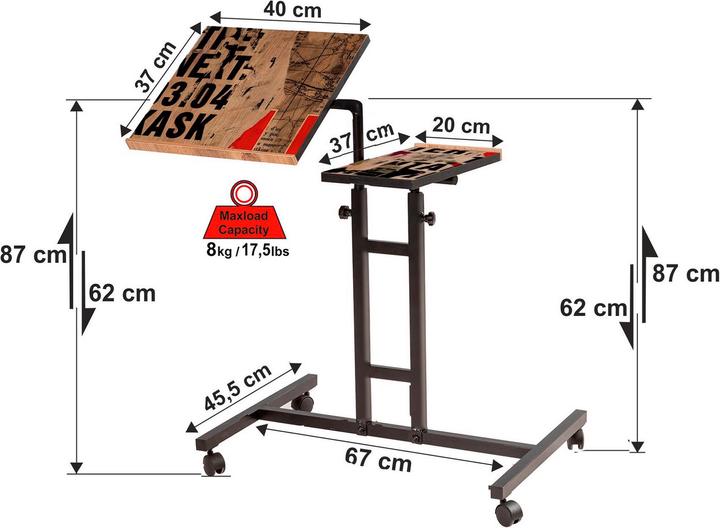 Image du produit Hanah Home Damian (67 x 87 x 45.5 cm)