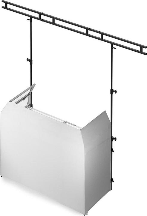 Immagine prodotto Vonyx meubel - DB3 opvouwbaar meubel - mobiele booth - met lichtbrug (2,5 mtr)