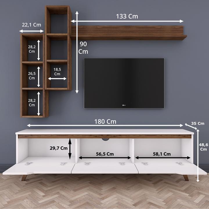 Produktbild Skye Decor Hendrik (22.1 x 90 x 18.5 cm, 133 x 15 x 15 cm)