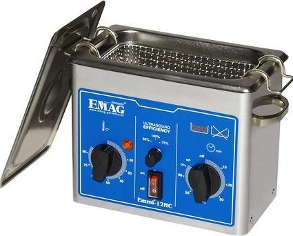 Actual product image Emag Ultrasonic cleaner Emmi-12 HC-Plus (45 kHz, 1200 ml)