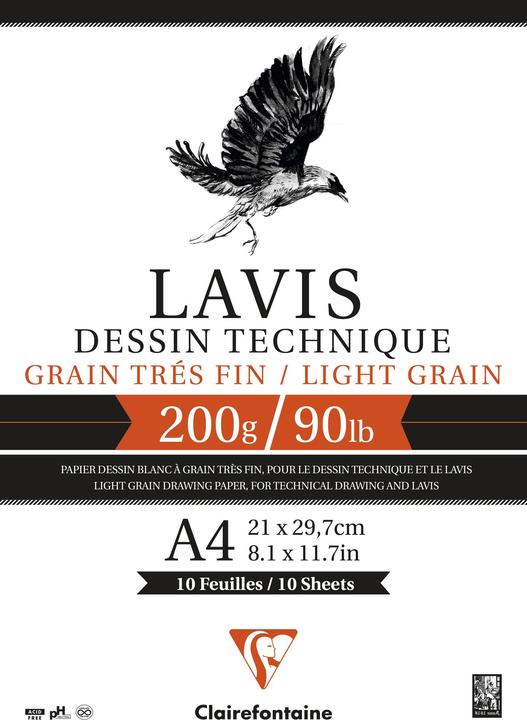 Produktbild Clairefontaine Lavis (A4, Blanko)